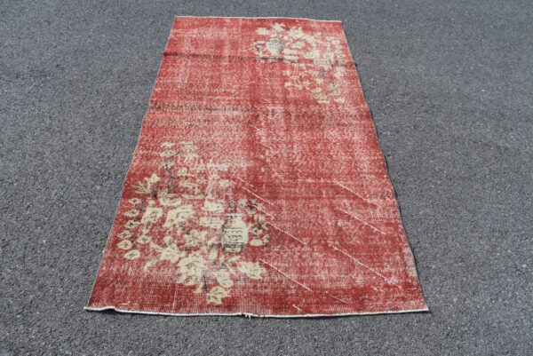 3.5 ft. x 6.7 ft. Vintage Overdyed Rug TR27363 Image 1