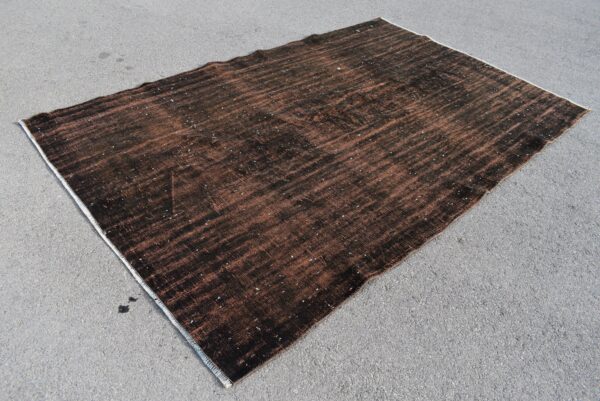 5.9 ft. x 9.4 ft. Vintage Overdyed Rug TR27403 Image 3
