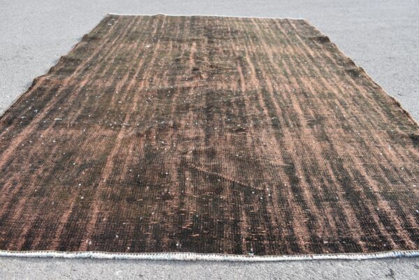 5.9 ft. x 9.4 ft. Vintage Overdyed Rug TR27403 Image 4