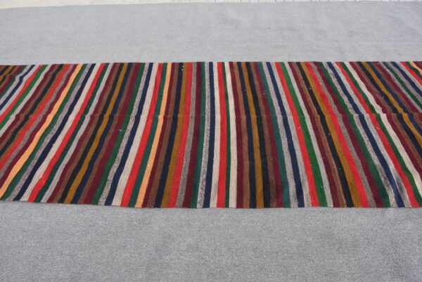 4.8 ft. x 13.1 ft. Vintage Kilim Rug TR58552 Image 3