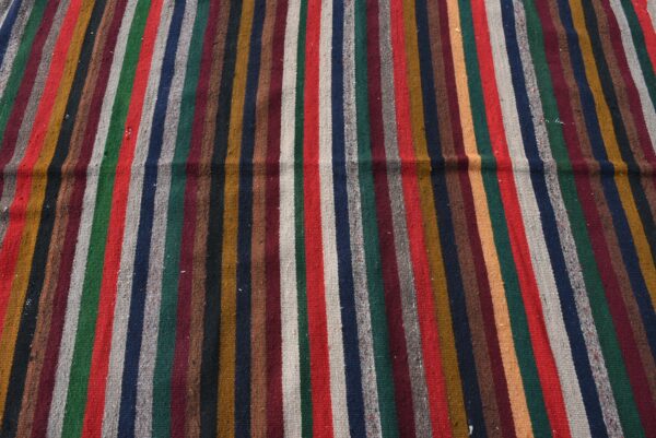 4.8 ft. x 13.1 ft. Vintage Kilim Rug TR58552 Image 5