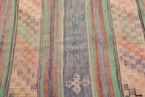 5.2 ft. x 5.9 ft. Vintage Kilim Rug TR58672 Image 5