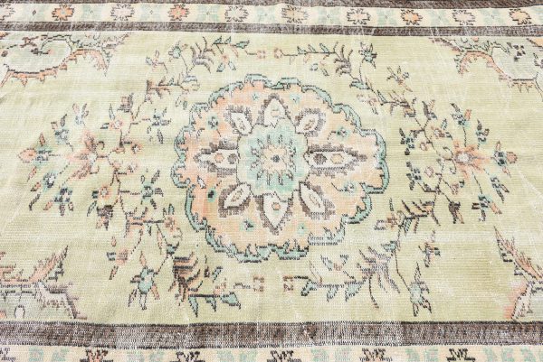 5.2 ft. x 8.6 ft. Vintage Turkish Rug TR90256 Image 5