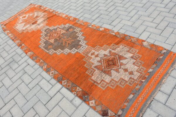 3.4 ft. x 10.7 ft. Vintage Turkish Rug TR91566 Image 4