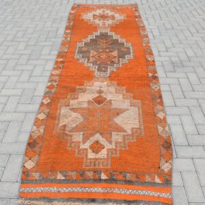 3.4 ft. x 10.7 ft. Vintage Turkish Rug TR91566 Image 1