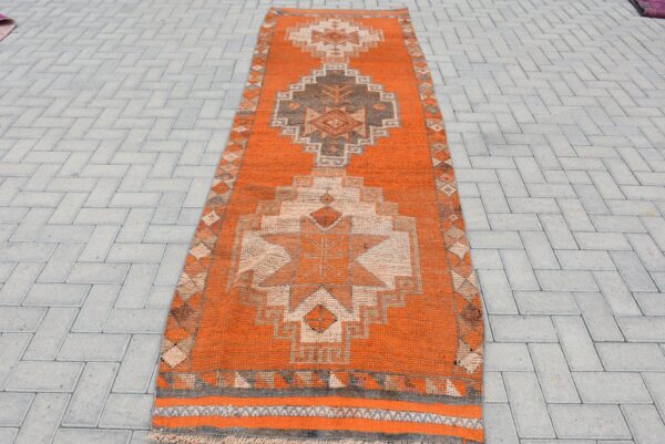 3.4 ft. x 10.7 ft. Vintage Turkish Rug TR91566 Image 1