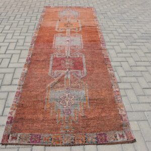 3.6 ft. x 10.5 ft. Vintage Turkish Rug TR91846 Image 1