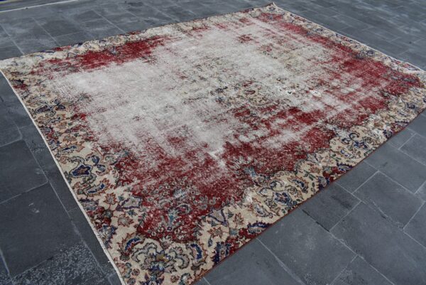 7.4 ft. x 10.3 ft. Vintage Turkish Rug TR95126 Image 3