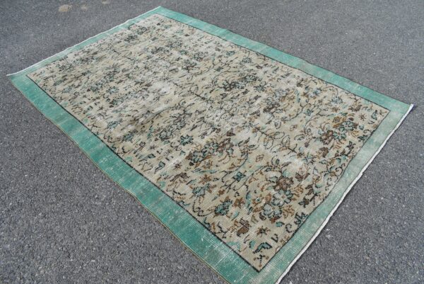 4.9 ft. x 7.3 ft. Vintage Turkish Rug TR95186 Image 2