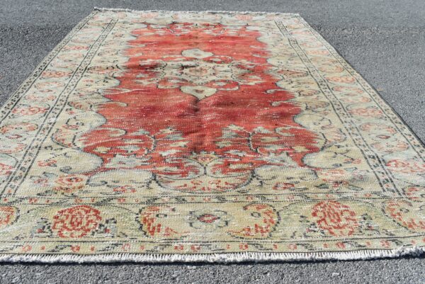 5.5 ft. x 8.5 ft. Vintage Turkish Rug TR96376 Image 4