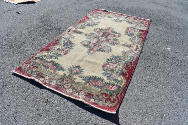 4.2 ft. x 8 ft. Vintage Turkish Rug TR96476 Image 3