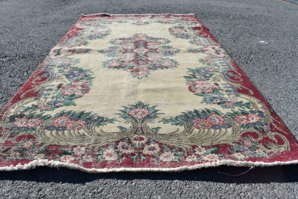 4.2 ft. x 8 ft. Vintage Turkish Rug TR96476 Image 4