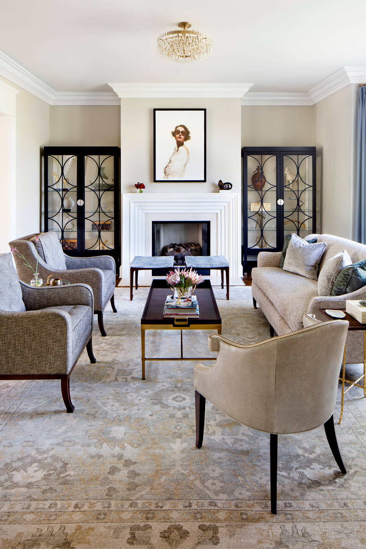 what size area rug for living room