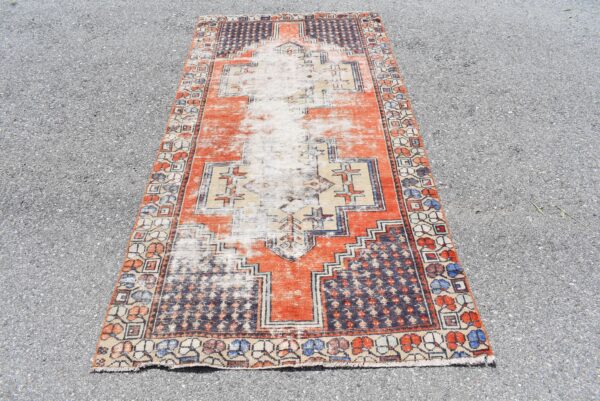 3.9 ft. x 7.7 ft. Vintage Turkish Rug TR00017 Image 2