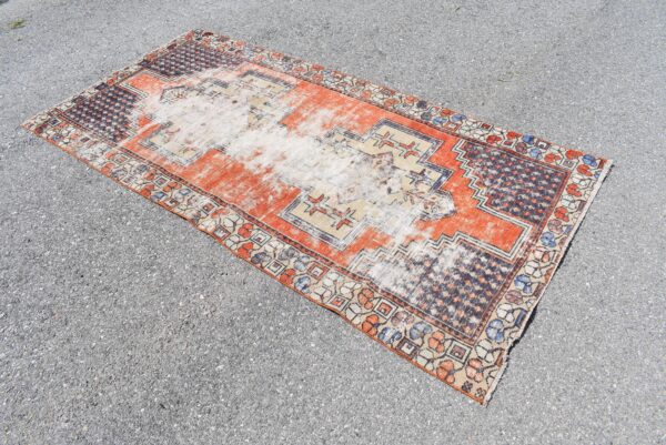 3.9 ft. x 7.7 ft. Vintage Turkish Rug TR00017 Image 3