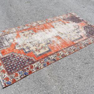 3.9 ft. x 7.7 ft. Vintage Turkish Rug TR00017 Image 1