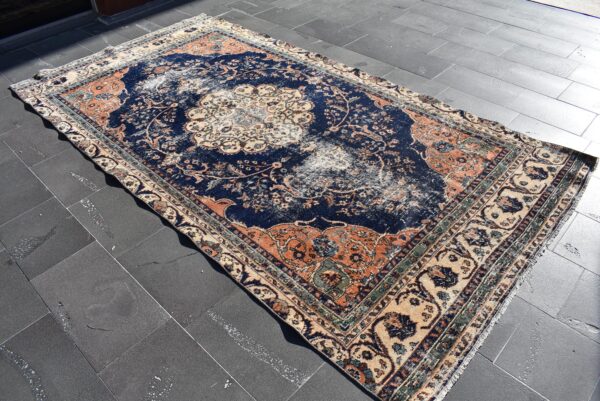 5.4 ft. x 10.2 ft. Vintage Turkish Rug TR00027 Image 2