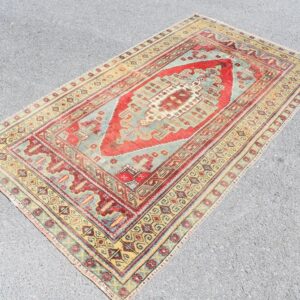 3.5 ft. x 6 ft. Vintage Turkish Rug TR00087 Image 1