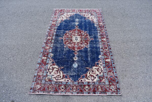 3.7 ft. x 6.8 ft. Vintage Turkish Rug TR00177 Image 2