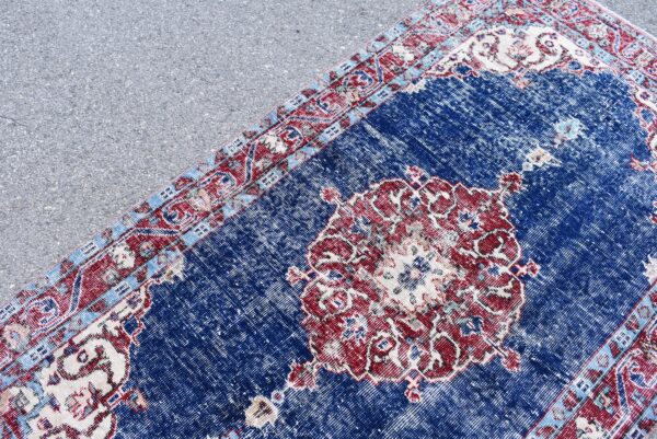 3.7 ft. x 6.8 ft. Vintage Turkish Rug TR00177 Image 5