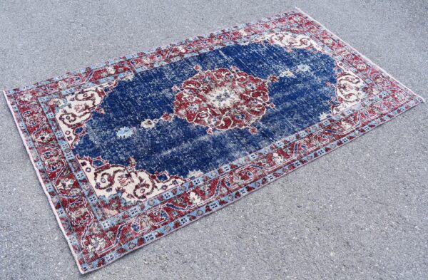 3.7 ft. x 6.8 ft. Vintage Turkish Rug TR00177 Image 1