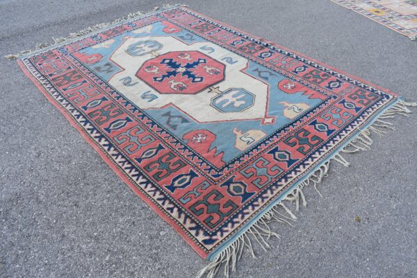 6.3 ft. x 9.6 ft. Vintage Turkish Rug TR00197 Image 3