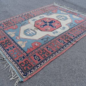 6.3 ft. x 9.6 ft. Vintage Turkish Rug TR00197 Image 1