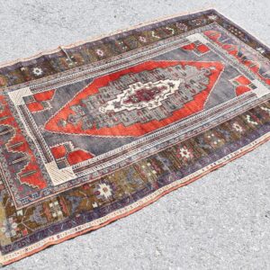 3.8 ft. x 6.5 ft. Vintage Turkish Rug TR00217 Image 1