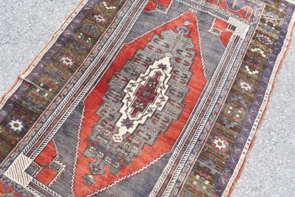 3.8 ft. x 6.5 ft. Vintage Turkish Rug TR00217 Image 5