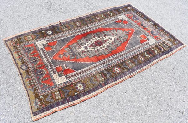 3.8 ft. x 6.5 ft. Vintage Turkish Rug TR00217 Image 1