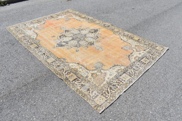 6.1 ft. x 9.4 ft. Vintage Turkish Rug TR00247 Image 3