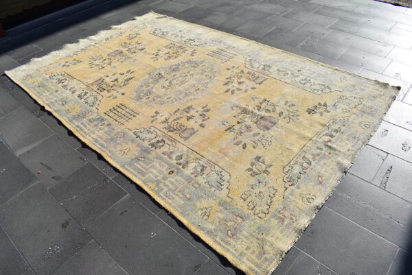 6.3 ft. x 9.7 ft. Vintage Turkish Rug TR00297 Image 3
