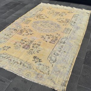 6.3 ft. x 9.7 ft. Vintage Turkish Rug TR00297 Image 1