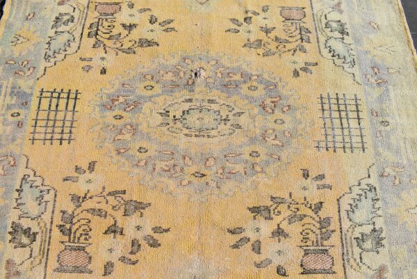 6.3 ft. x 9.7 ft. Vintage Turkish Rug TR00297 Image 5