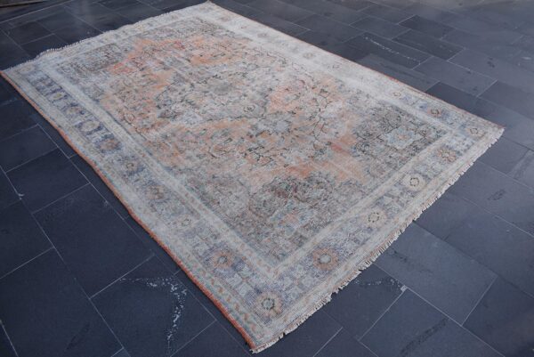6 ft. x 9.4 ft. Vintage Turkish Rug TR00307 Image 3
