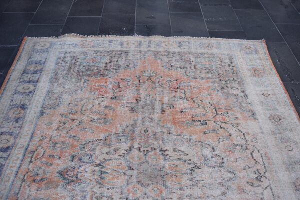 6 ft. x 9.4 ft. Vintage Turkish Rug TR00307 Image 4