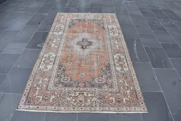 4.2 ft. x 7.7 ft. Vintage Turkish Rug TR00337 Image 2