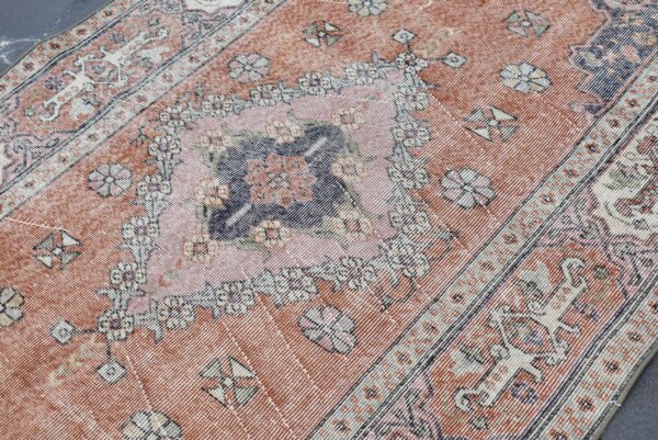 4.2 ft. x 7.7 ft. Vintage Turkish Rug TR00337 Image 4