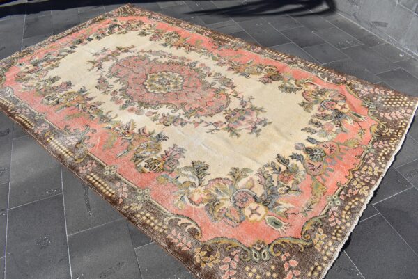 6.5 ft. x 10.5 ft. Vintage Turkish Rug TR00357 Image 3
