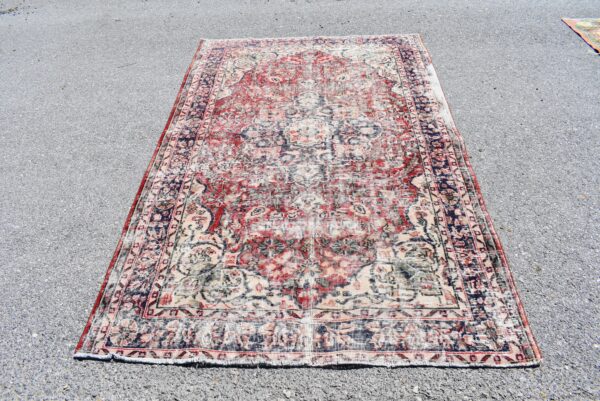 5.2 ft. x 8.2 ft. Vintage Turkish Rug TR00417 Image 2