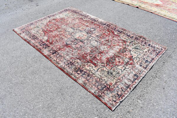 5.2 ft. x 8.2 ft. Vintage Turkish Rug TR00417 Image 3