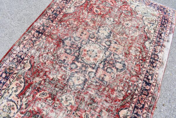 5.2 ft. x 8.2 ft. Vintage Turkish Rug TR00417 Image 4