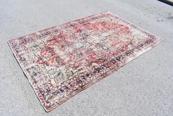 5.2 ft. x 8.2 ft. Vintage Turkish Rug TR00417 Image 1