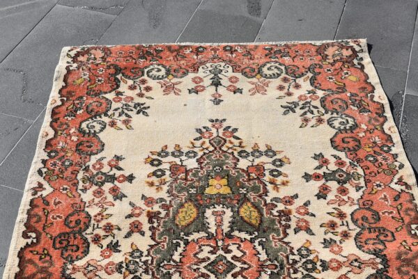 4 ft. x 6.7 ft. Vintage Turkish Rug TR00447 Image 4