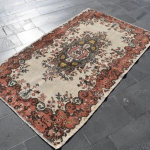 4 ft. x 6.7 ft. Vintage Turkish Rug TR00447 Image 1