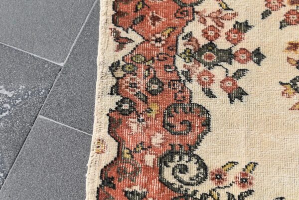 4 ft. x 6.7 ft. Vintage Turkish Rug TR00447 Image 6