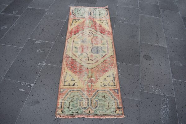 1.7 ft. x 4.8 ft. Vintage Turkish Rug TR00517 Image 2