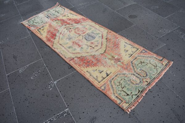 1.7 ft. x 4.8 ft. Vintage Turkish Rug TR00517 Image 3