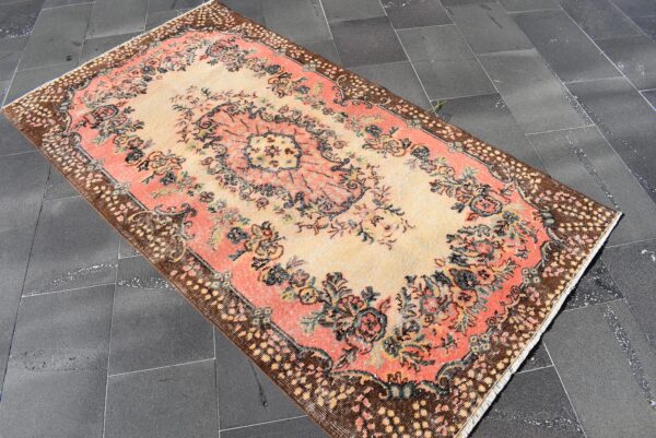 3.9 ft. x 7.3 ft. Vintage Turkish Rug TR00647 Image 3