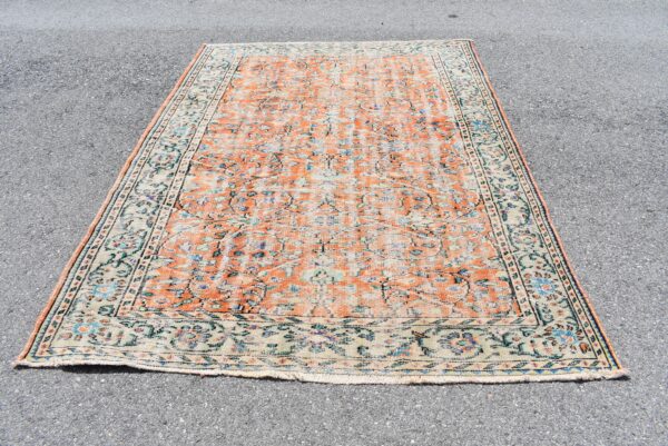6.4 ft. x 8.7 ft. Vintage Turkish Rug TR00807 Image 2